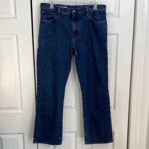 2 for $25 - MEN’s GAP 1969 Dark Blue Straight-Leg Jeans, Size 36 x 32